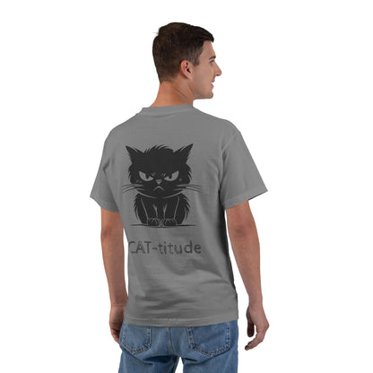 CAT-titude Men's Short-Sleeve Crewneck Tee