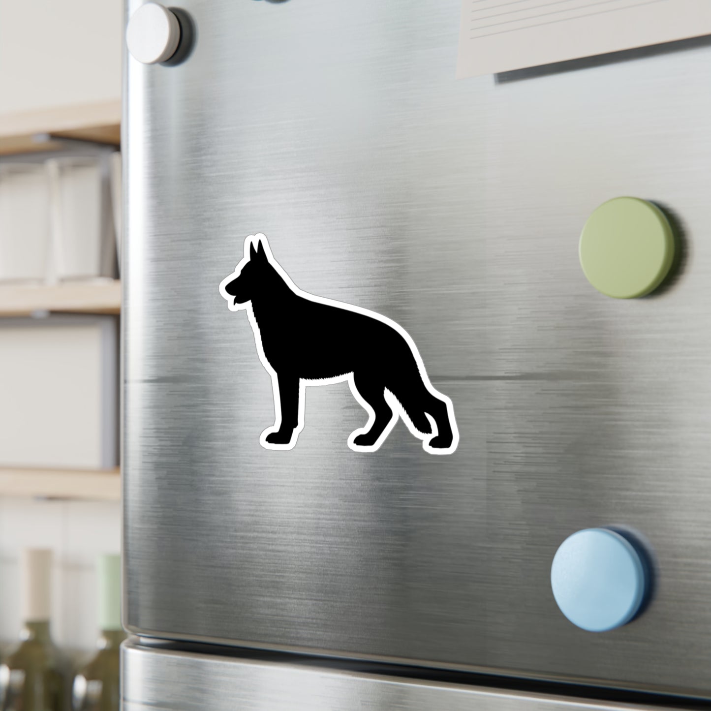 German Shepherd Silhouette Vinyl Decal