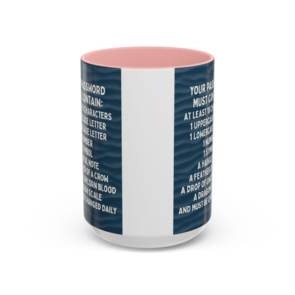Password 2-Tone Coffee Mug