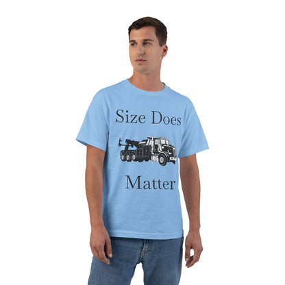 Size Does Matter Men's Short-Sleeve Crewneck Tee