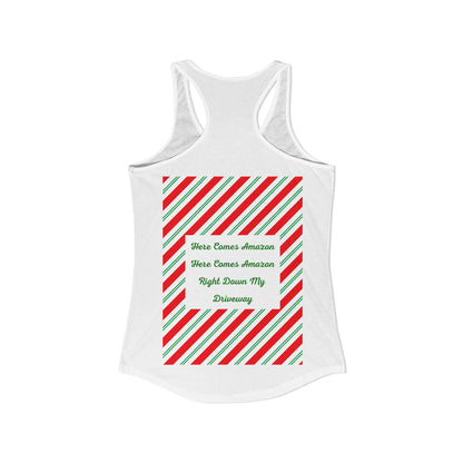 Here Comes Amazon Women's Racerback Tank