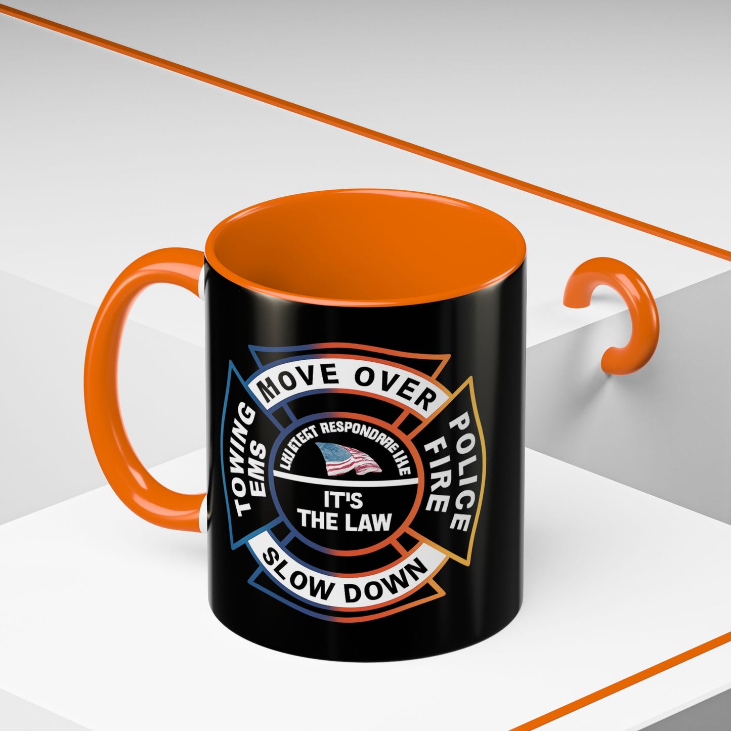 Let First Responders Live 2-Tone Coffee Mug