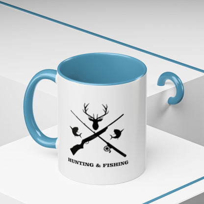 Hunting/Fishing 2-Tone Coffee Mug