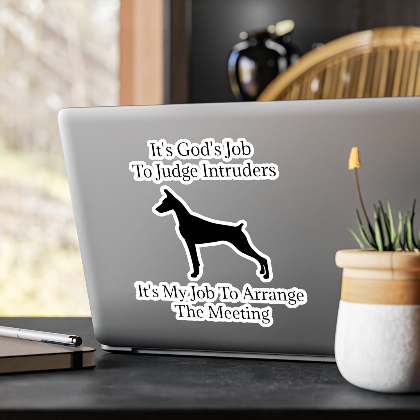 Arrange The Meeting Vinyl Decal