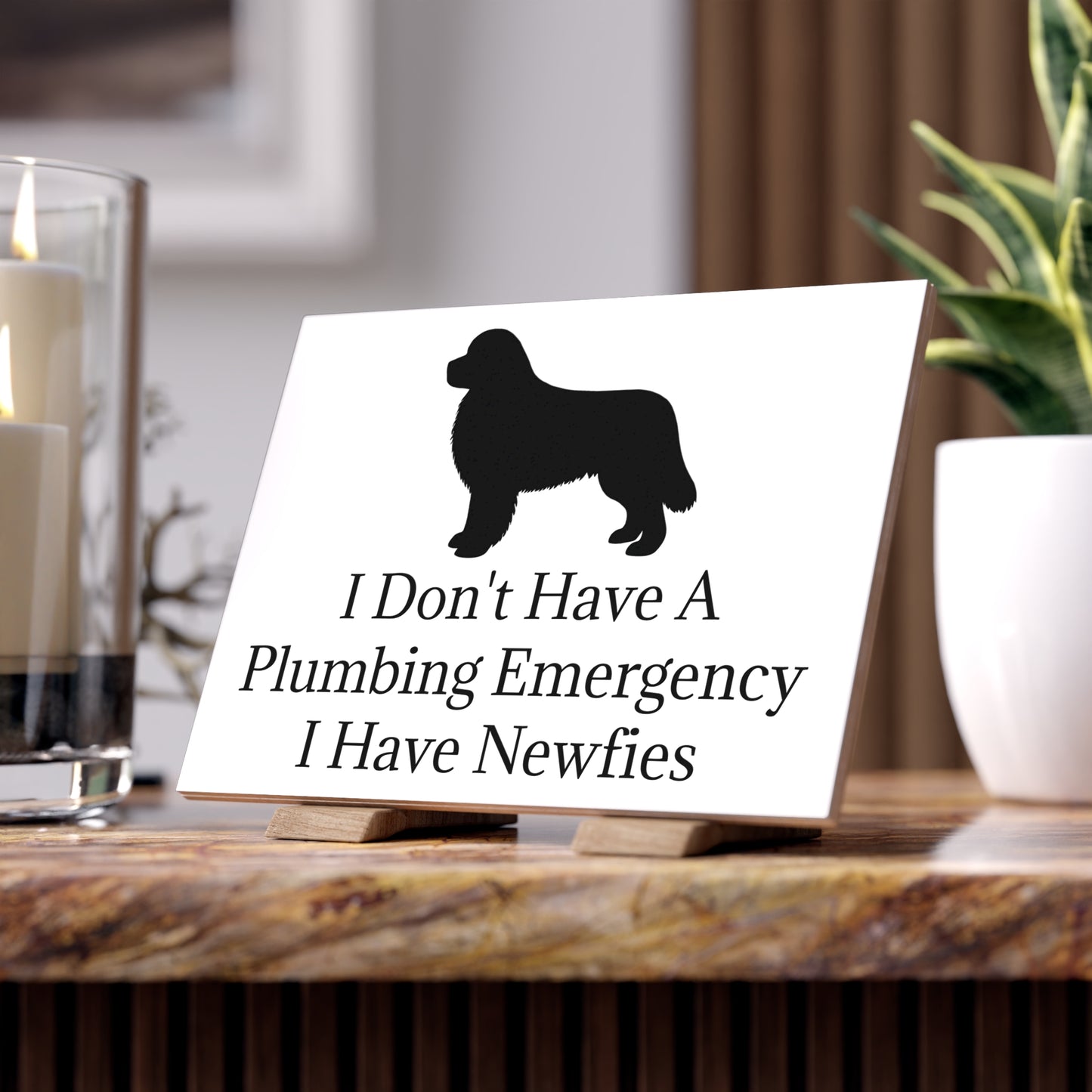 Plumbing Emergency Ceramic Photo Tile