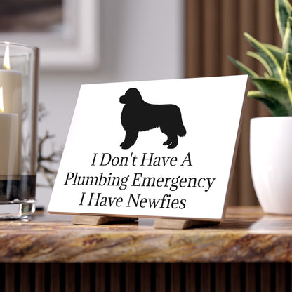 Plumbing Emergency Ceramic Photo Tile