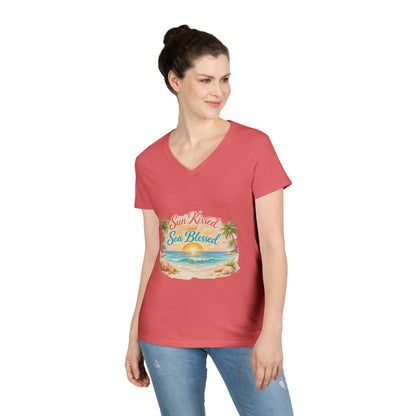 Sun Kissed Women's V-Neck T-Shirt