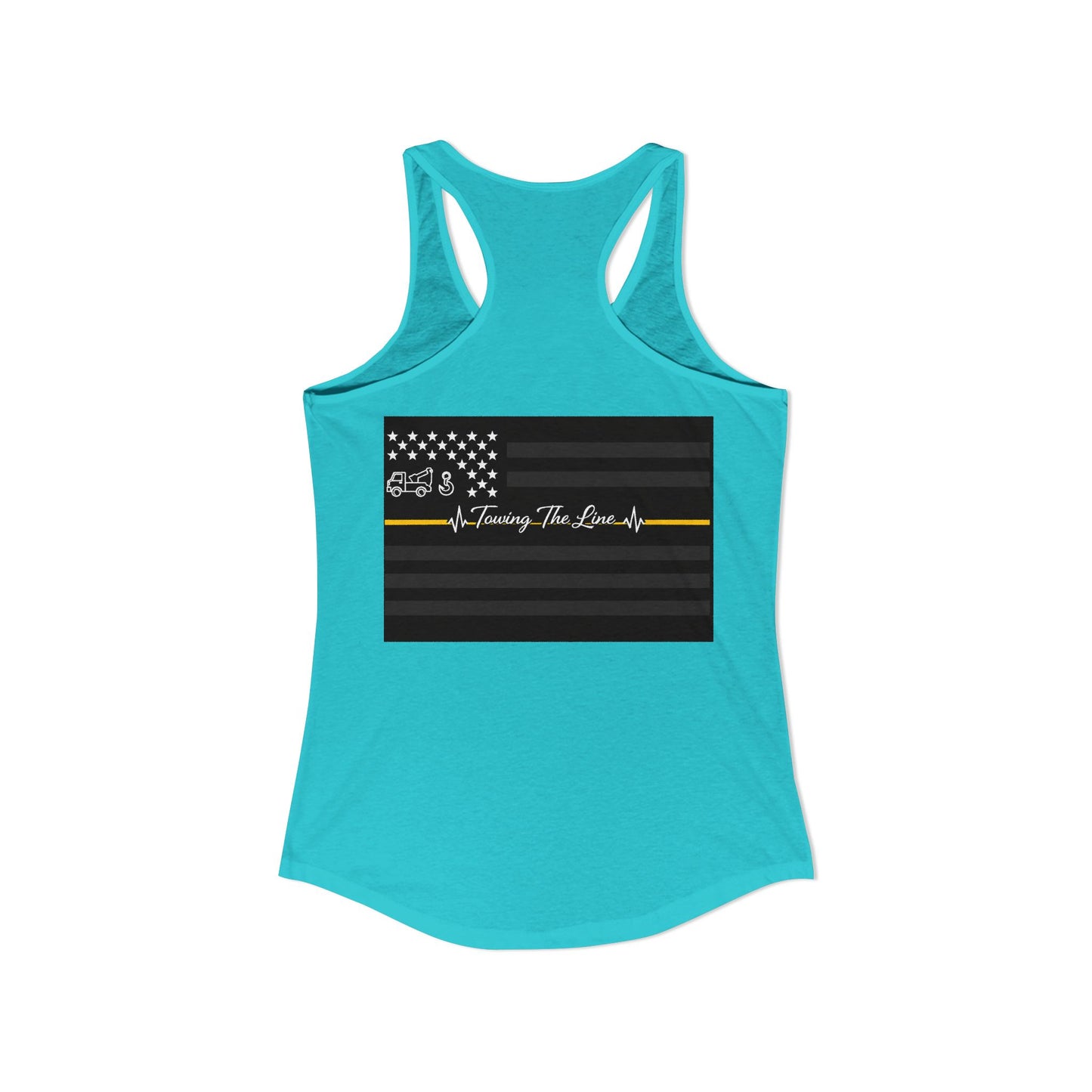 Thin Yellow Line Women's Racerback Tank