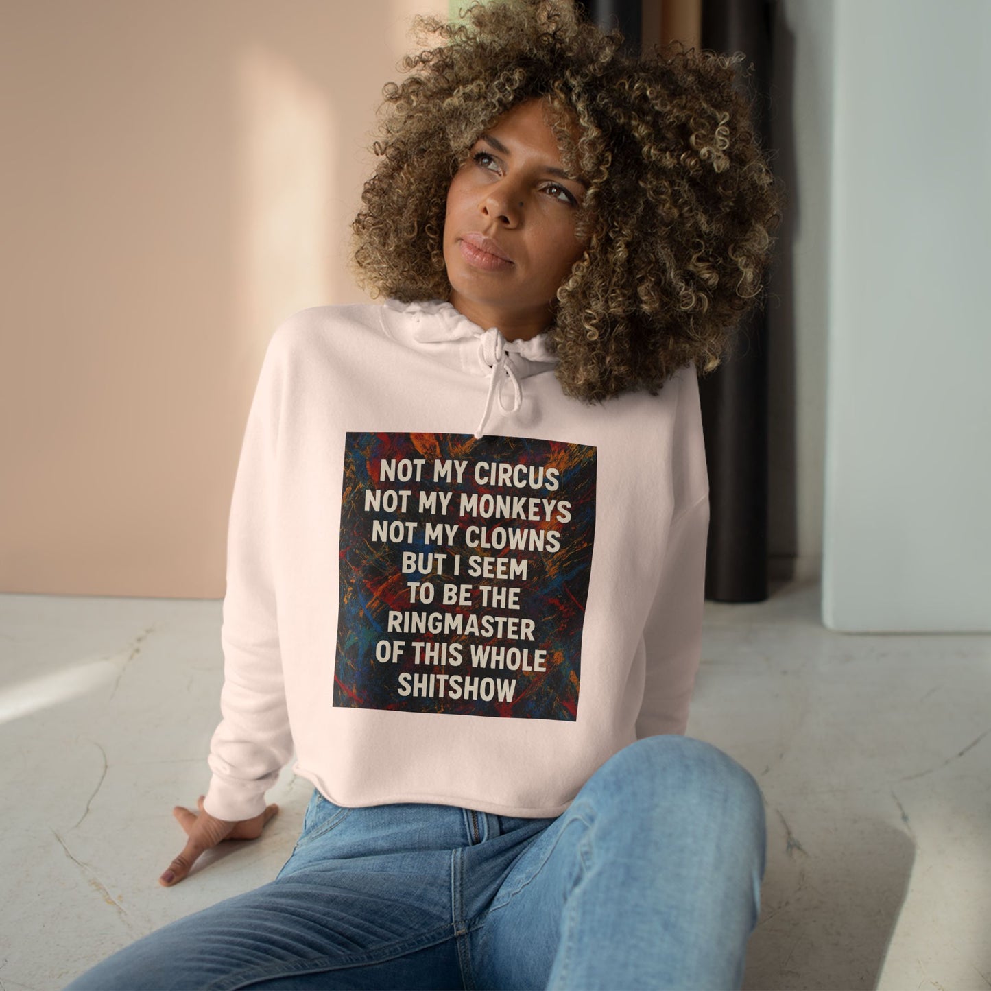 Ringmaster Women's Crop Hoodie