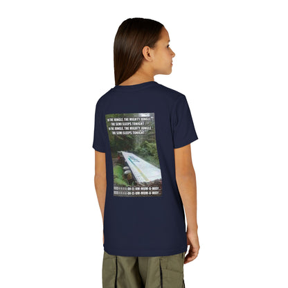 Semi Sleeps Youth Unisex Short Sleeve Crewneck Tee
