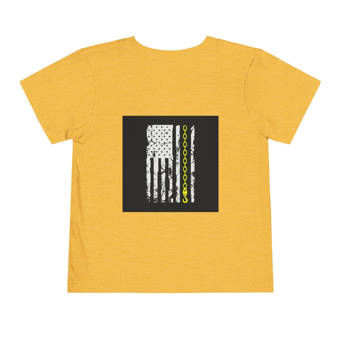 Thin Yellow Line Toddler Unisex Short Sleeve Crewneck Tee