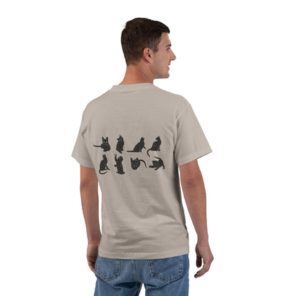 Cats Men's Short-Sleeve Crewneck Tee