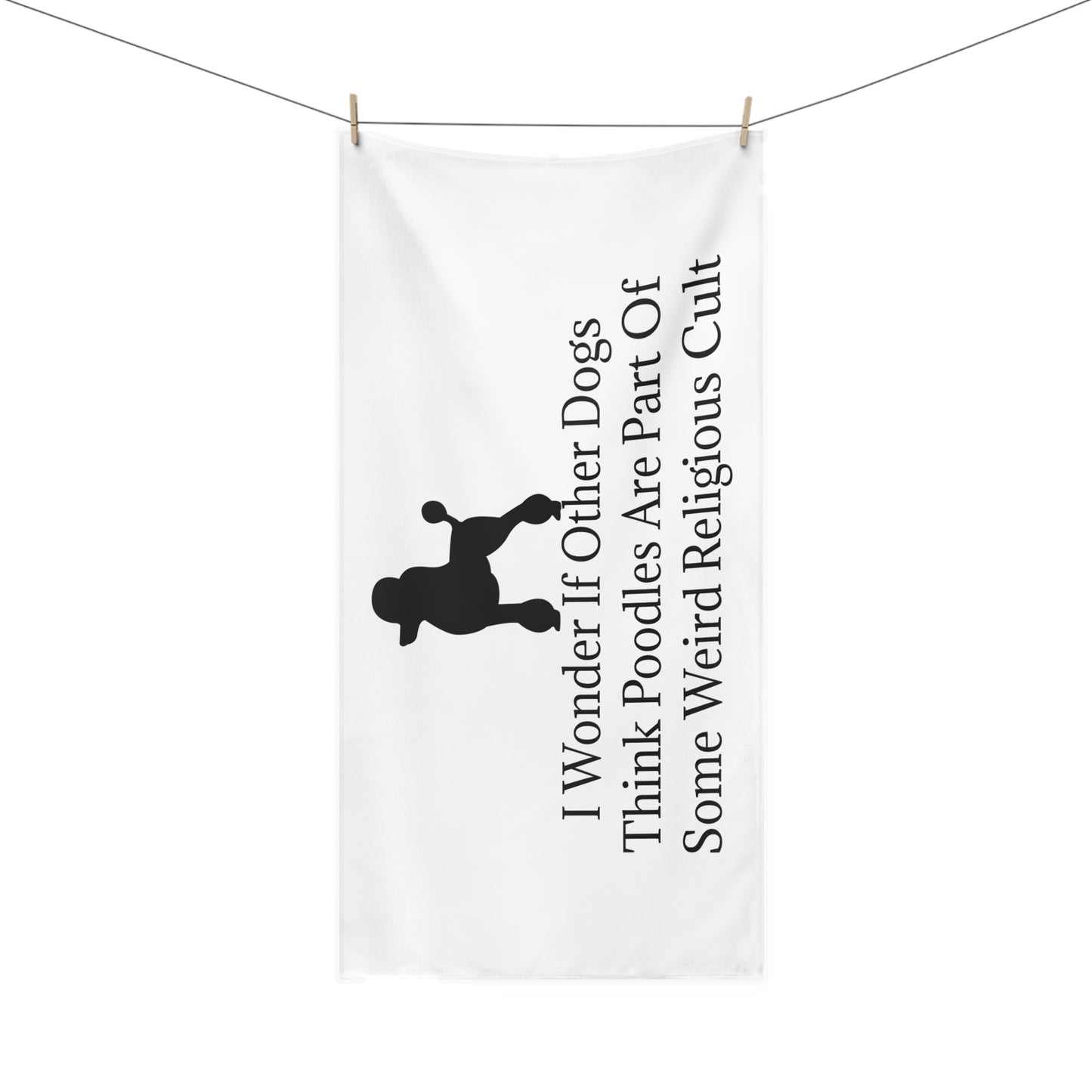 I Wonder Mink-Cotton  Beach Towel