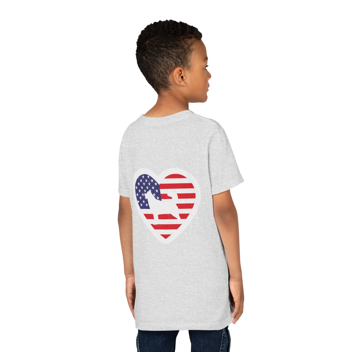 Malamute Flag Youth Unisex Short Sleeve Crewneck Tee