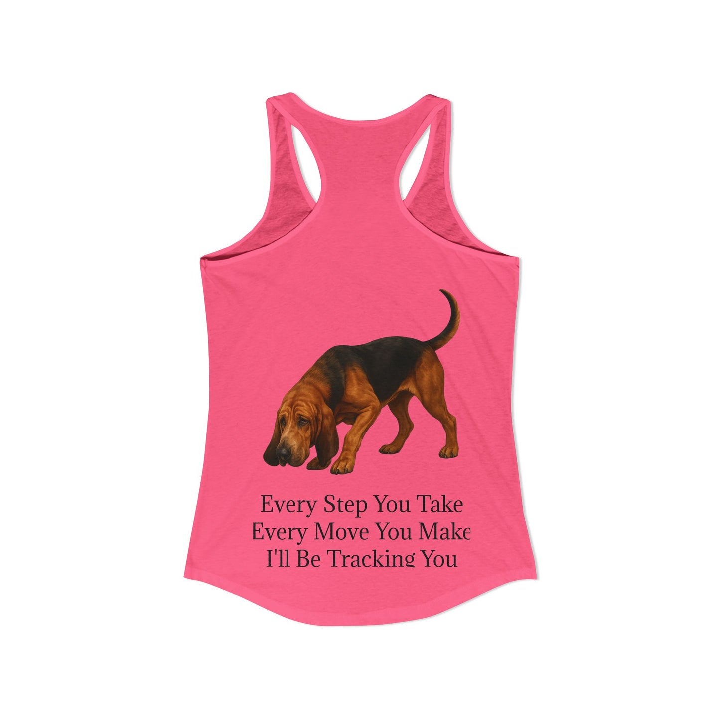 Tracking You Women's Racerback Tank