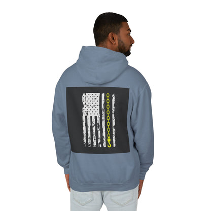 Thin Yellow Line Unisex Lightweight Hoodie