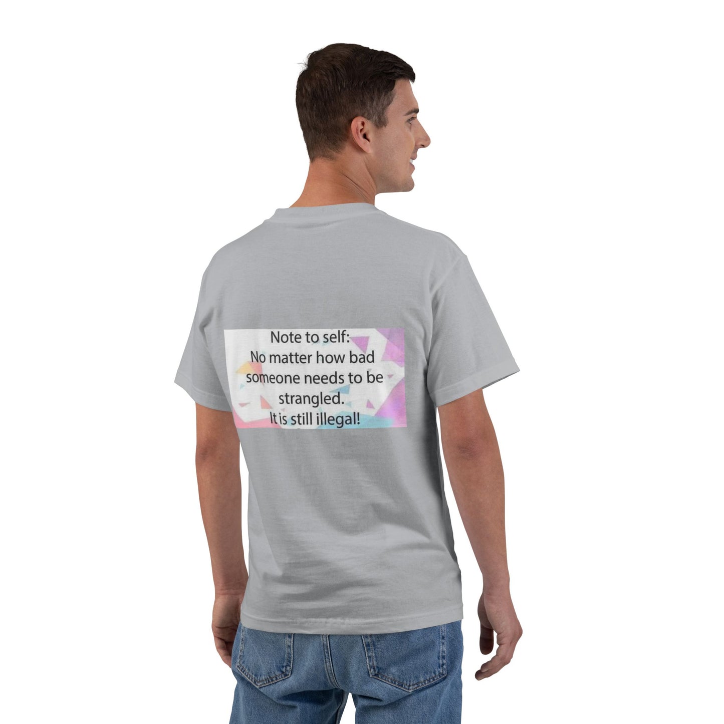 Note To Self Men's Short-Sleeve Crewneck Tee