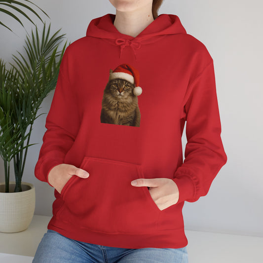 Santa Paws Cat Unisex Hoodie