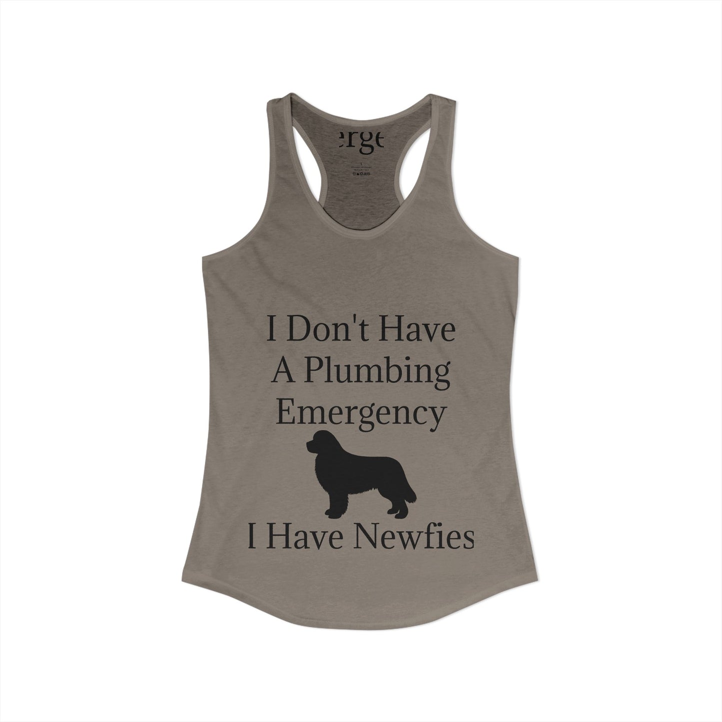 Plumbing Emergency Women's Racerback Tank