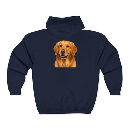 Golden Head Unisex Full Zip Hoodie