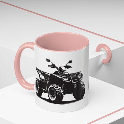 Off The Beaten Path Quad 2-Tone Coffee Mug