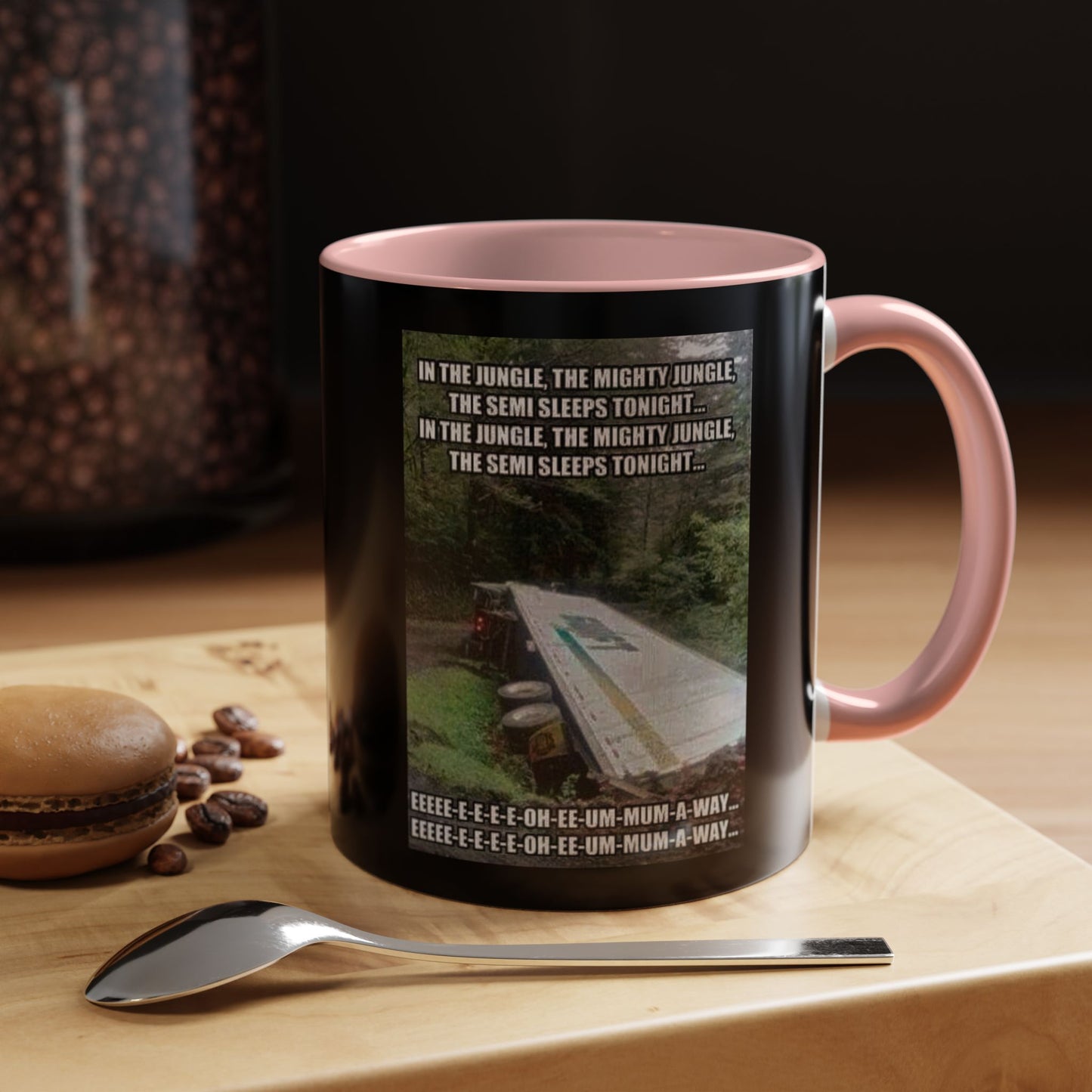 Semi Sleeps 2-Tone Coffee Mug
