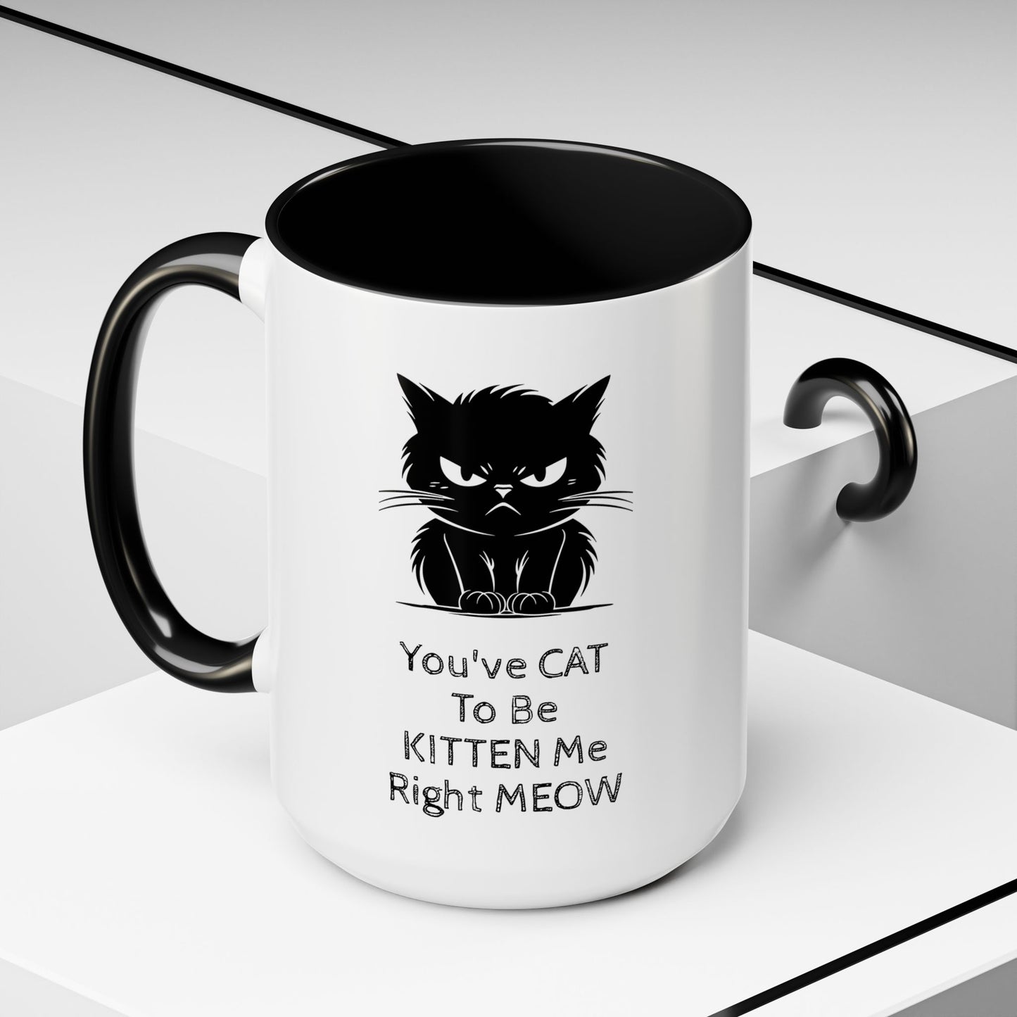 KITTEN Me 2-Tone Coffee Mug