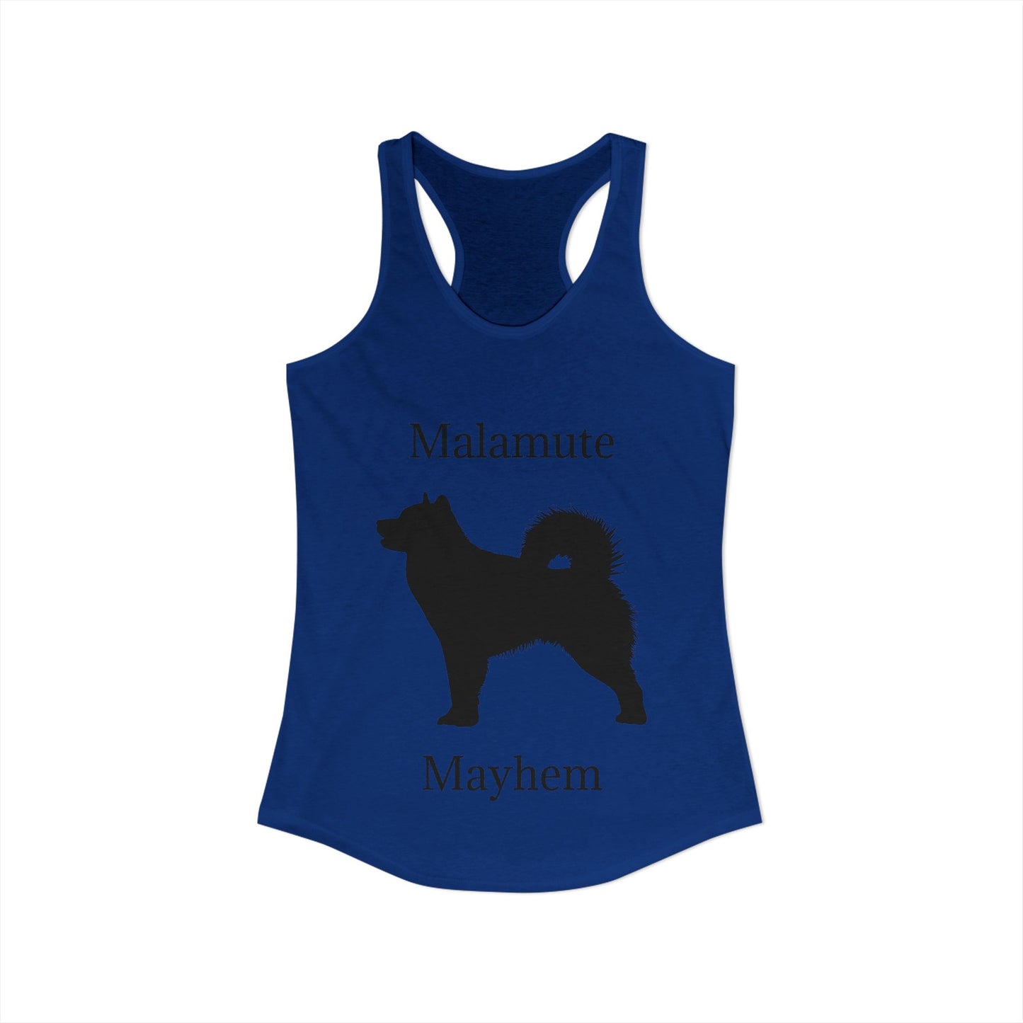Malamute Mayhem Women's Racerback Tank