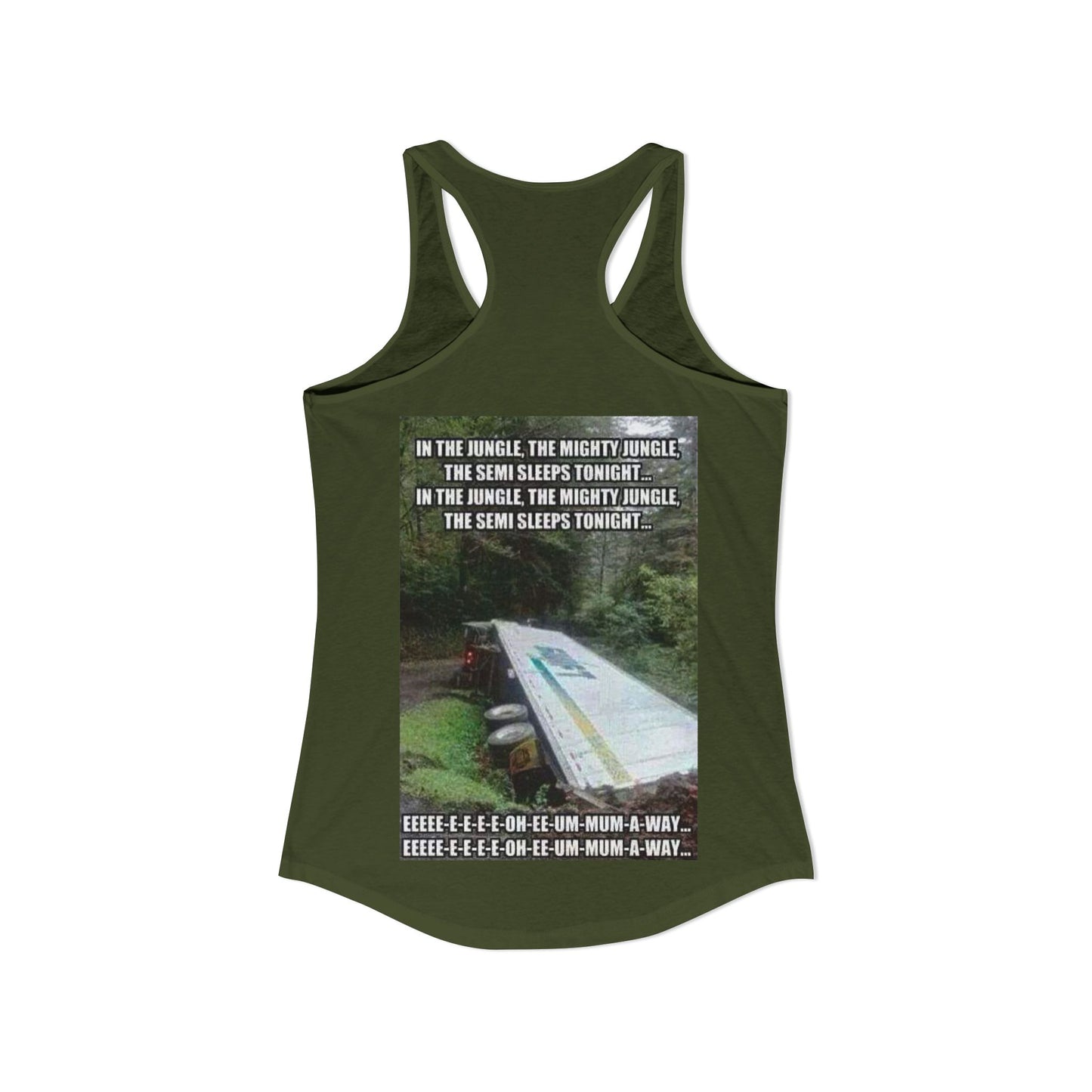 Semi Sleeps Women's Racerback Tank