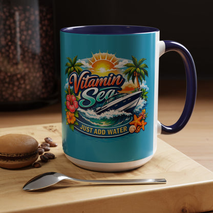 Vitamin Sea 2-Tone Coffee Mug