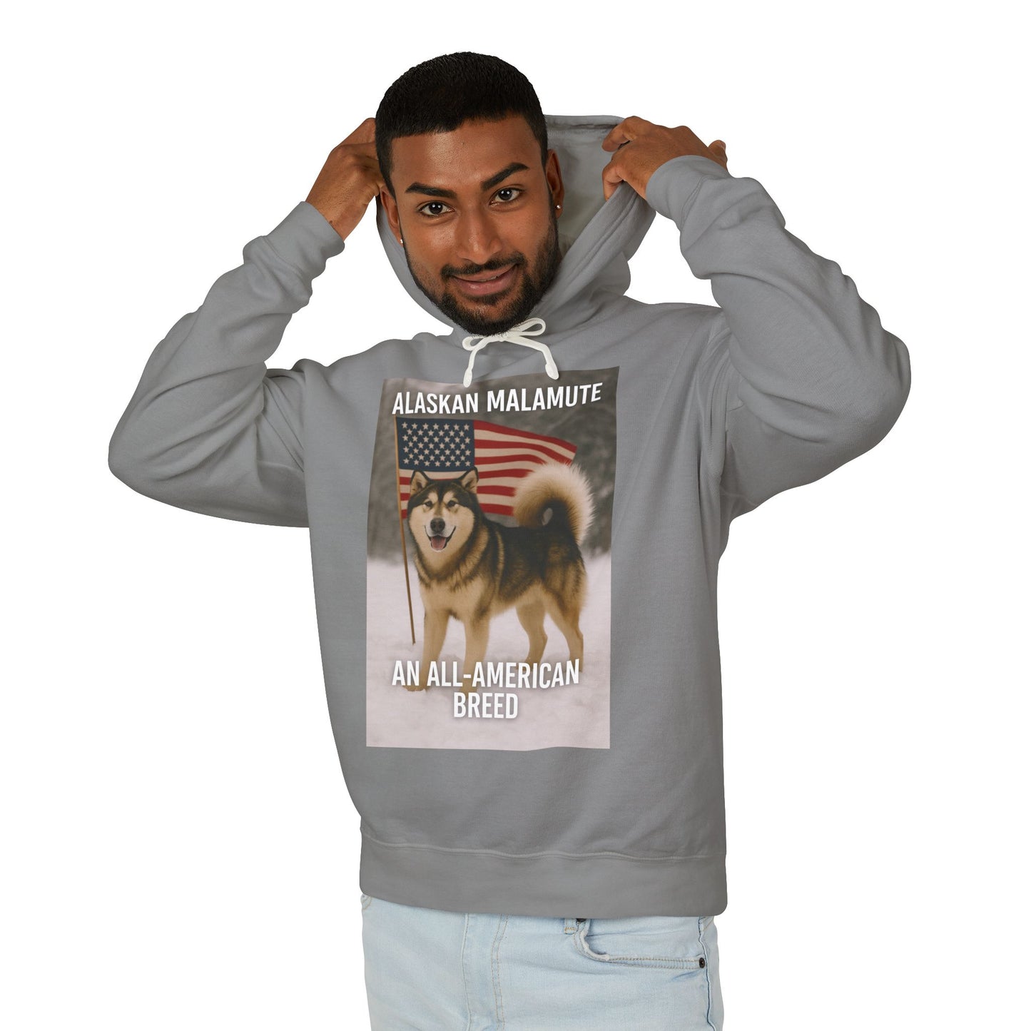 All-American Breed Unisex Lightweight Hoodie