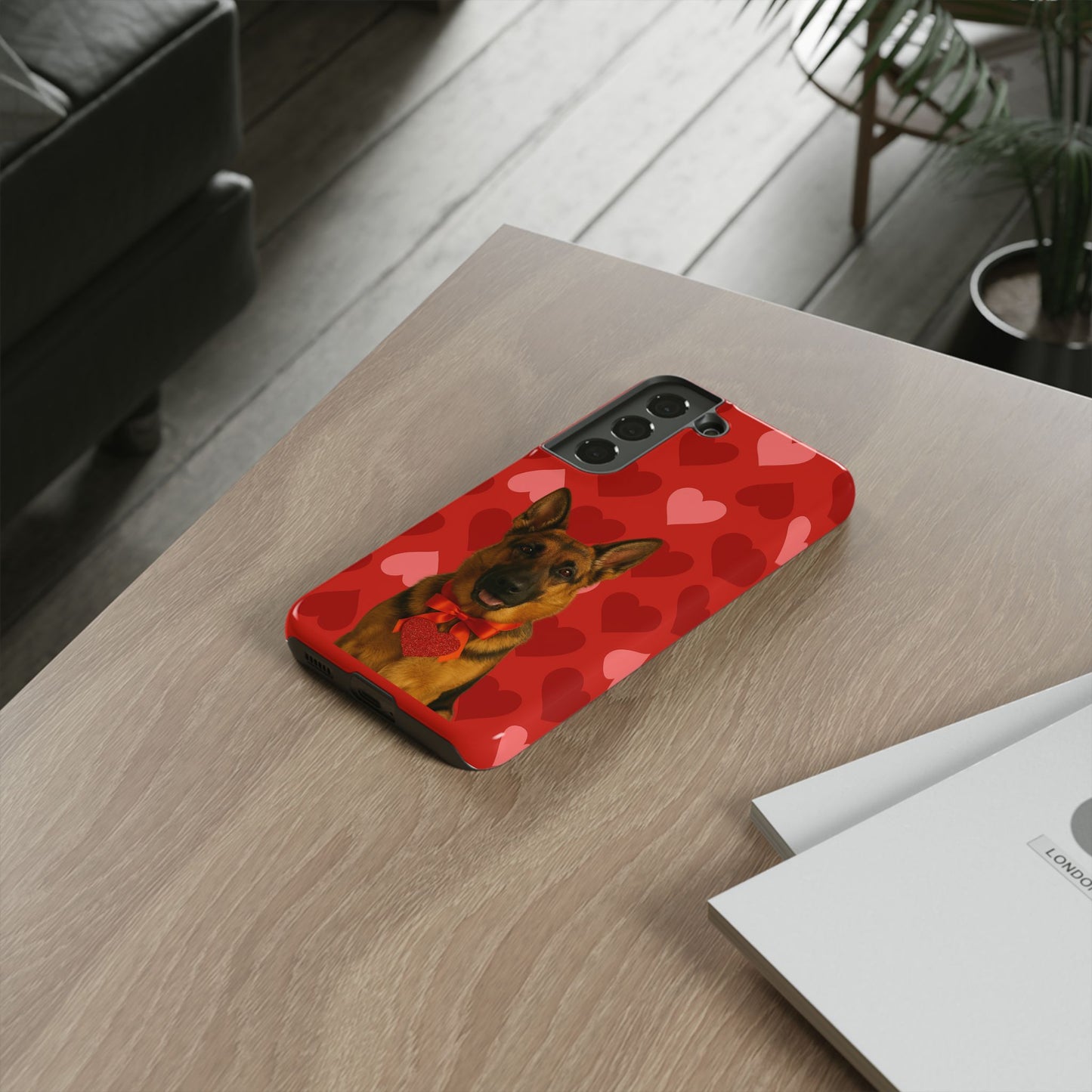 Cupid's Companion German Shepherd Samsung Case