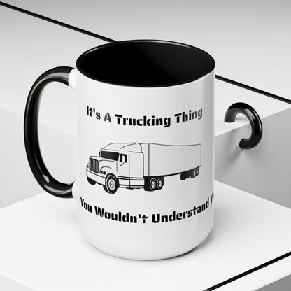 Trucking Thing 2-Tone Coffee Mug