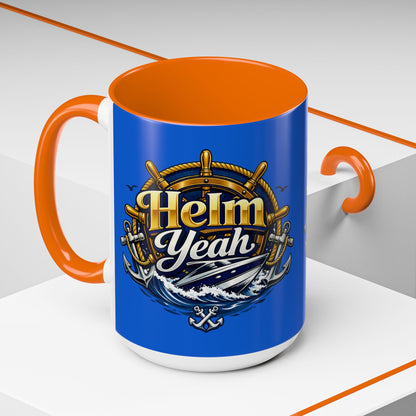 Helm Yeah 2-Tone Coffee Mug
