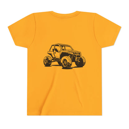 Off The Beaten Path Side By Side Youth Unisex Short Sleeve Crewneck Tee
