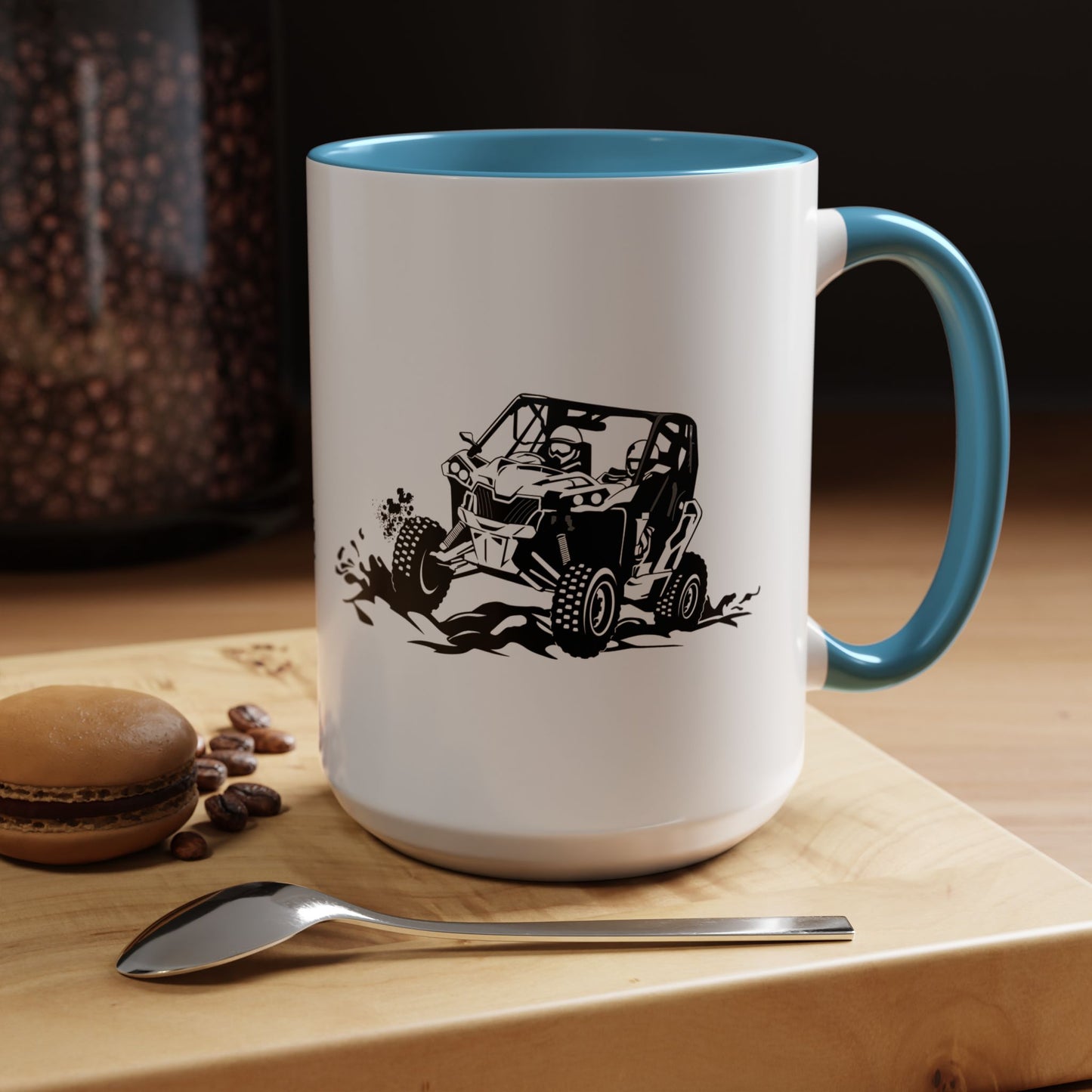 Slingin' Mud Side By Side 2-Tone Coffee Mug