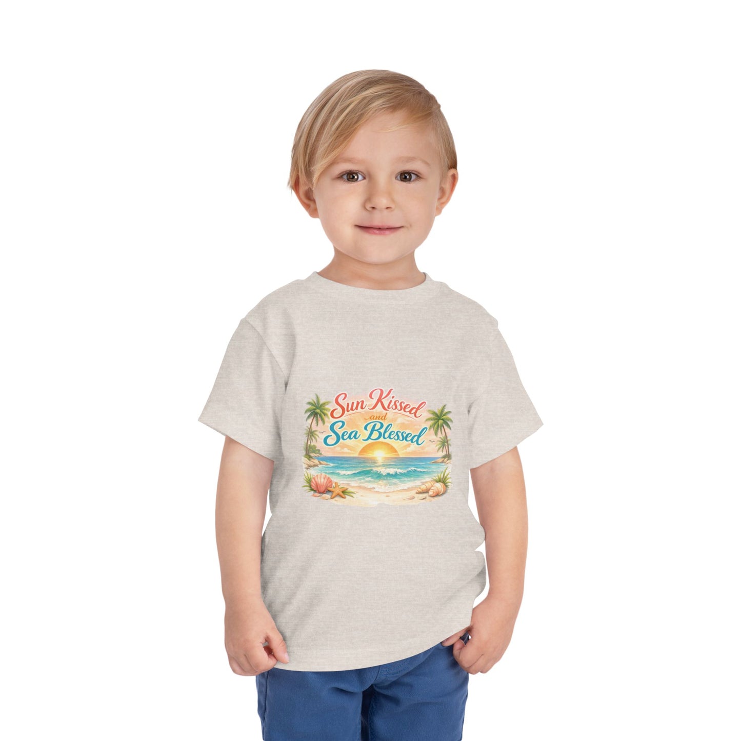 Sun Kissed Toddler Unisex Short Sleeve Crewneck Tee