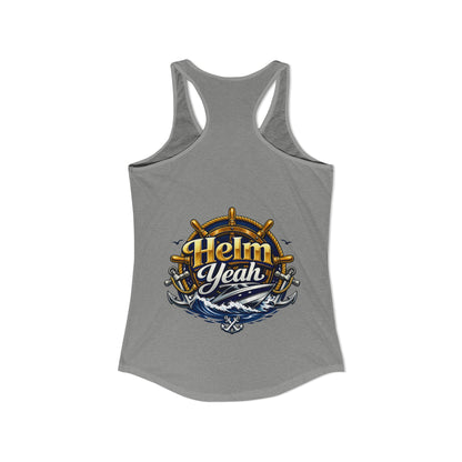 Helm Yeah Women's Racerback Tank