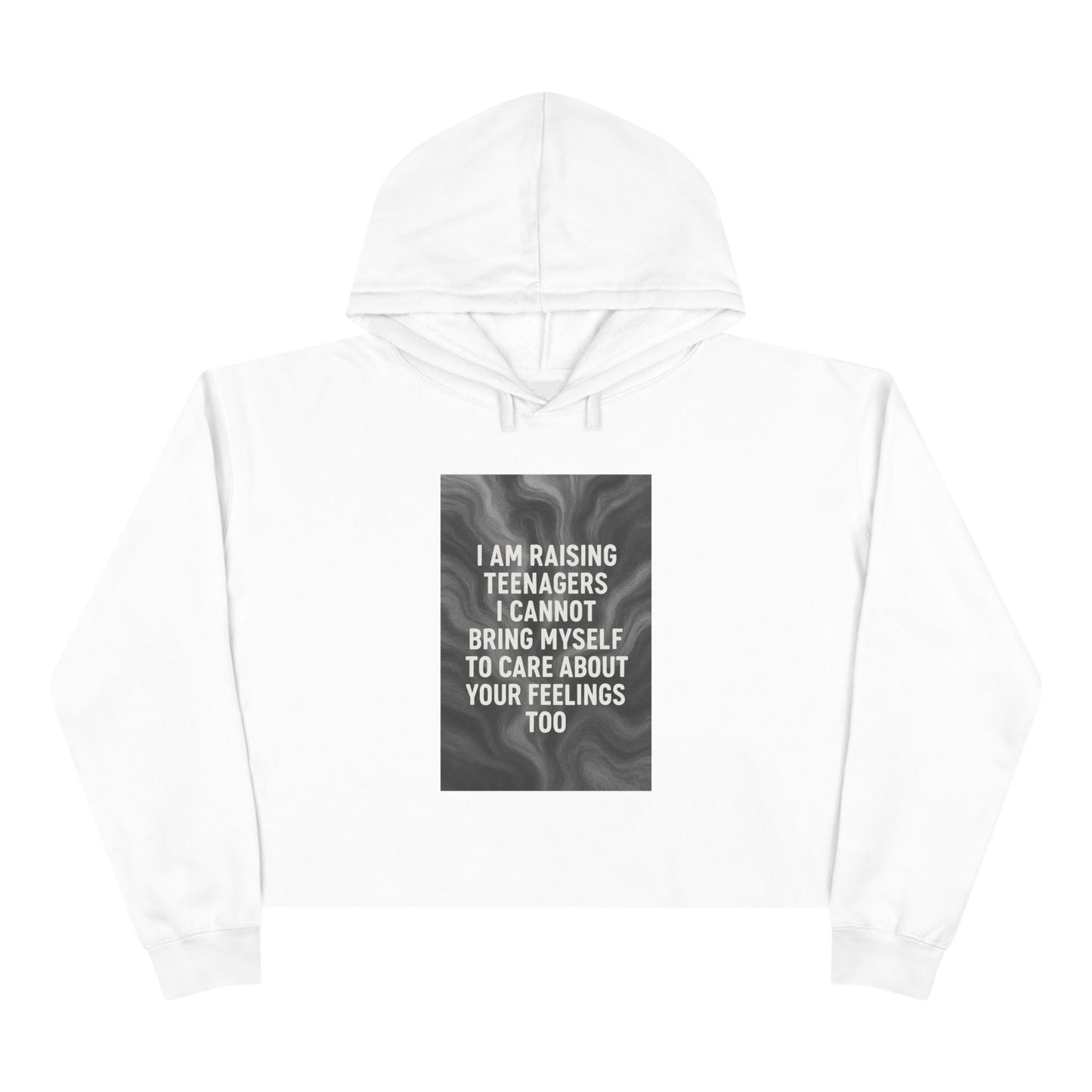 Raising Teenagers Women's Crop Hoodie