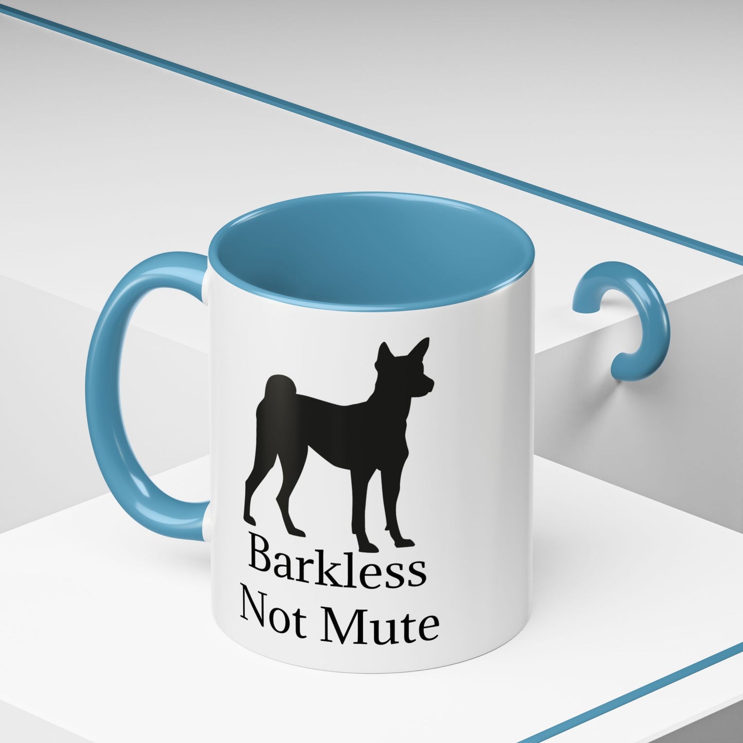 Barkless Not Mute 2-Tone Coffee Mug