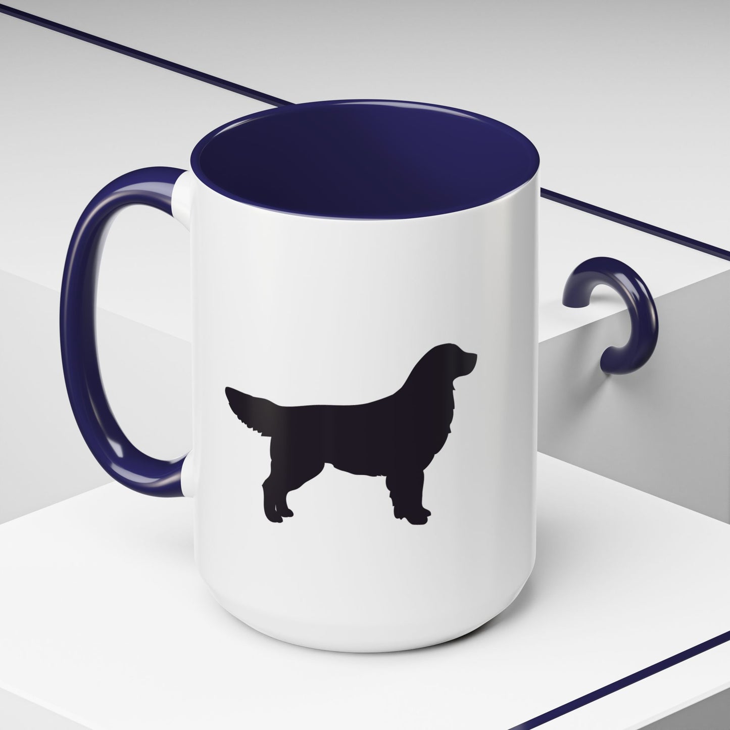 Golden Silhouette 2-Tone Coffee Mug