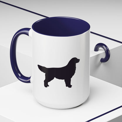 Golden Silhouette 2-Tone Coffee Mug
