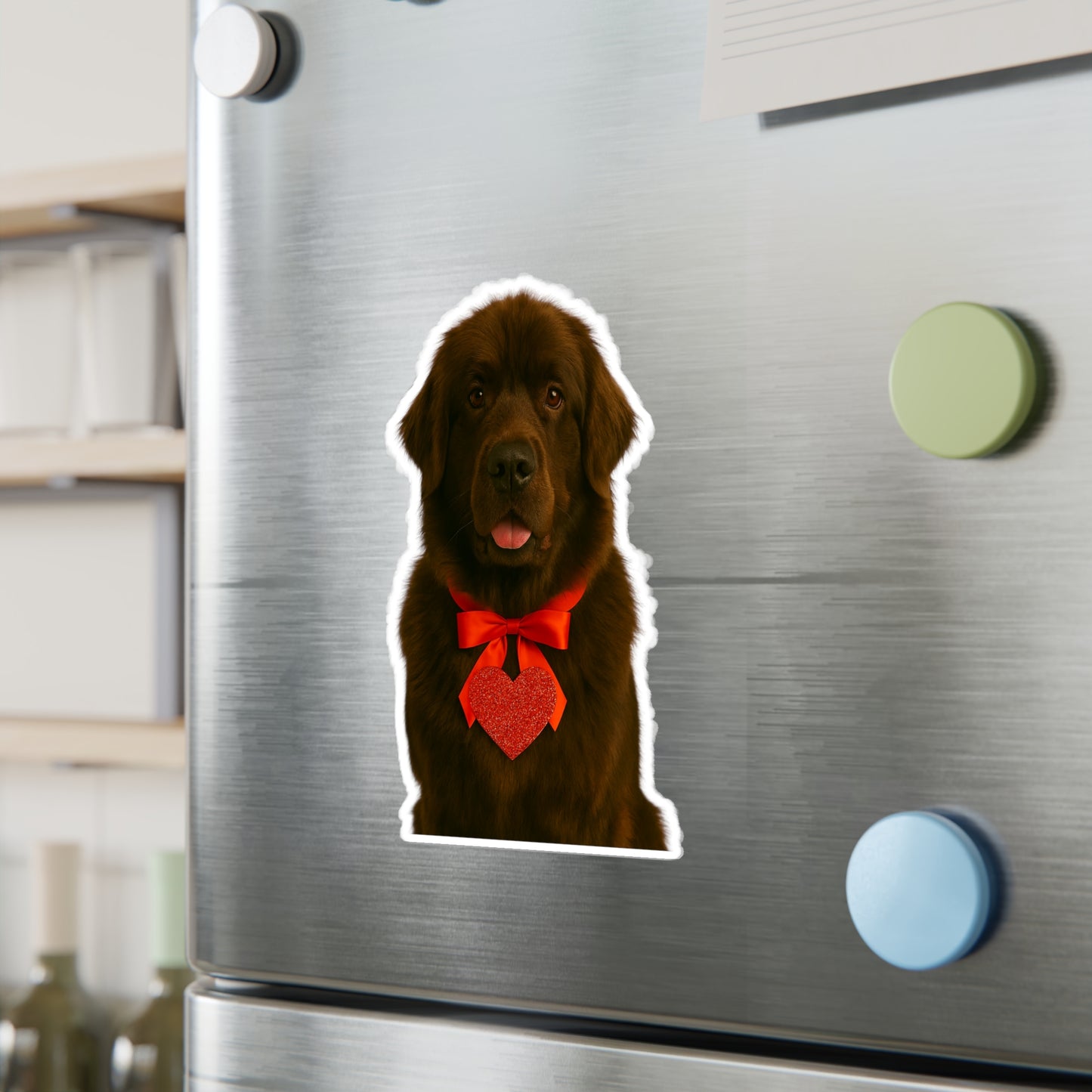 Cupid's Companion Newfie Vinyl Decal