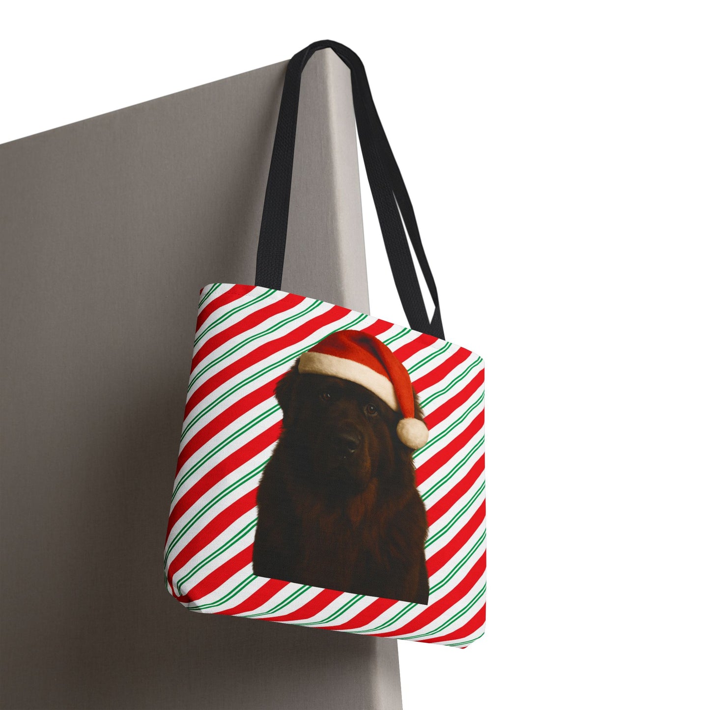 Santa Paws Newfie Tote Bag