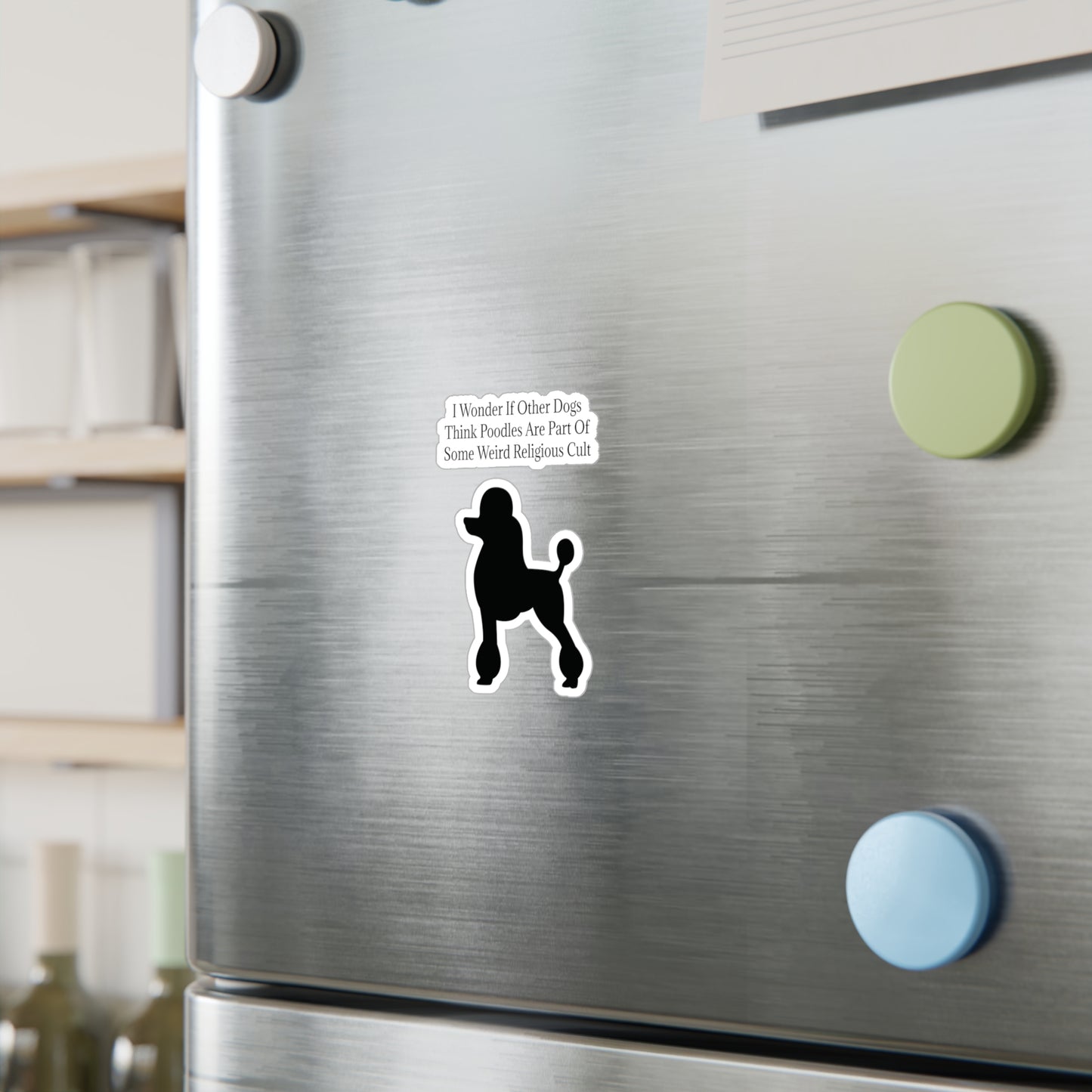 I Wonder Vinyl Decal