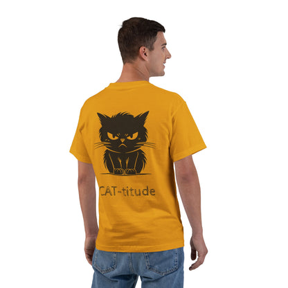 CAT-titude Men's Short-Sleeve Crewneck Tee