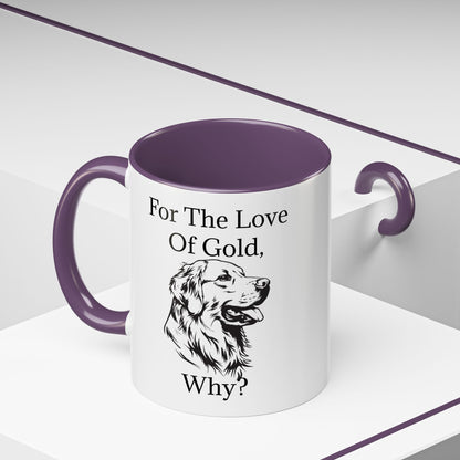 For The Love Of Gold 2-Tone Coffee Mug