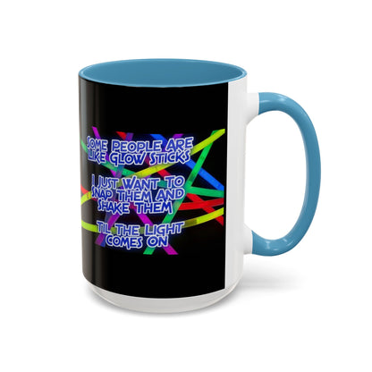 Glow Sticks 2-Tone Coffee Mug