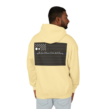 Thin Blue Line Unisex Lightweight Hoodie