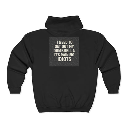 Dumbrella Unisex Full Zip Hoodie
